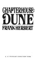 Chapterhouse: Dune cover