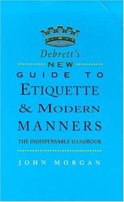 Debrett's New Guide to Etiquette & Modern Manners cover