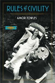 Rules of Civility cover