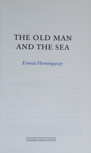 The Old Man and the Sea cover
